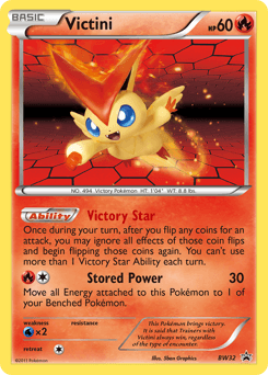 Victini BW Black Star Promos #BW32
