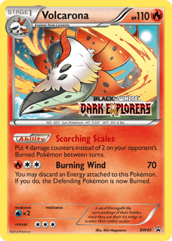 Volcarona BW Black Star Promos #BW40