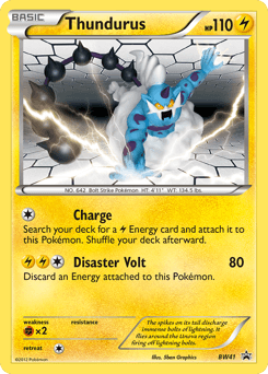 Thundurus BW Black Star Promos #BW41