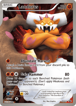 Landorus BW Black Star Promos #BW43