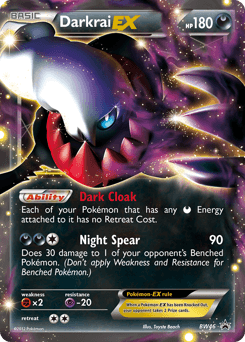 Darkrai-EX BW Black Star Promos #BW46