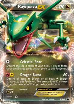 Rayquaza-EX BW Black Star Promos #BW47