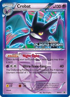 Crobat BW Black Star Promos #BW51
