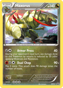 Haxorus BW Black Star Promos #BW57