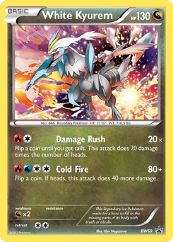 White Kyurem BW Black Star Promos #BW59