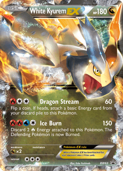 White Kyurem-EX BW Black Star Promos #BW63