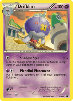 Drifblim BW Black Star Promos #BW64