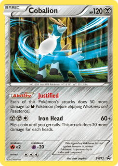 Cobalion BW Black Star Promos #BW72