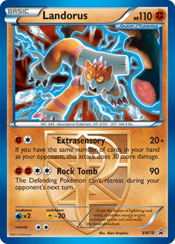 Landorus BW Black Star Promos #BW79