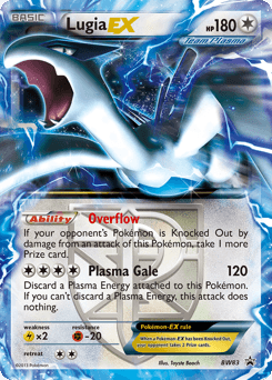 Lugia-EX BW Black Star Promos #BW83