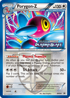 Porygon-Z BW Black Star Promos #BW84