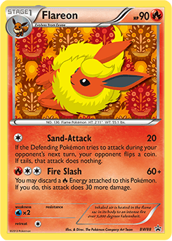 Flareon BW Black Star Promos #BW88