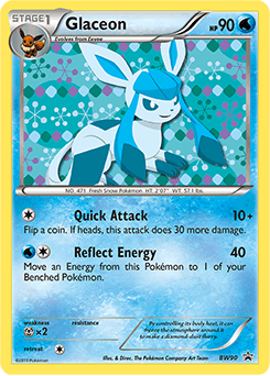 Glaceon BW Black Star Promos #BW90