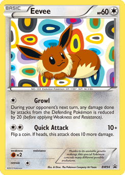Eevee BW Black Star Promos #BW94