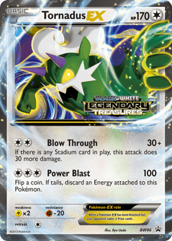 Tornadus-EX BW Black Star Promos #BW96
