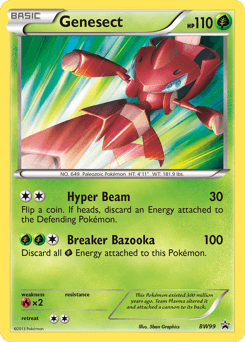 Genesect BW Black Star Promos #BW99