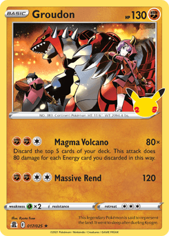 Groudon Celebrations #17