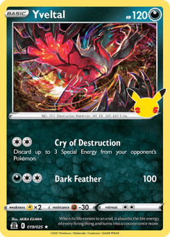 Yveltal Celebrations #19