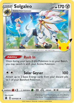 Solgaleo Celebrations #21