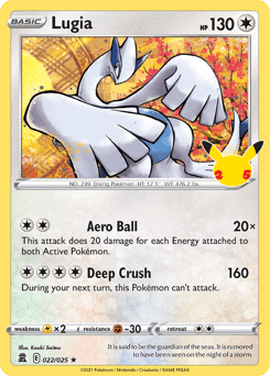 Lugia Celebrations #22