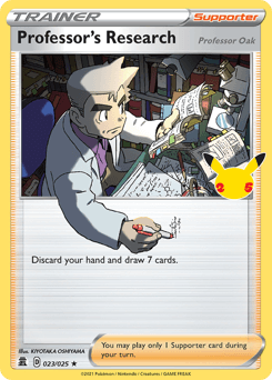 Professor's Research (Professor Oak) Celebrations #23