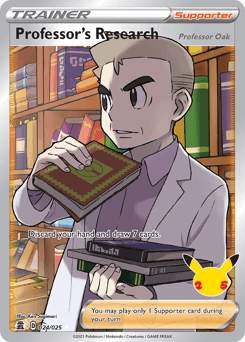 Professor's Research (Professor Oak) Celebrations #24