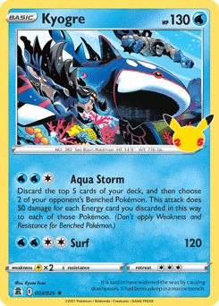 Kyogre Celebrations #3