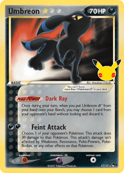 Umbreon ★ Celebrations: Classic Collection #17