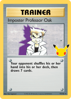 Imposter Professor Oak Celebrations: Classic Collection #73