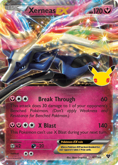 Xerneas-EX Celebrations: Classic Collection #97