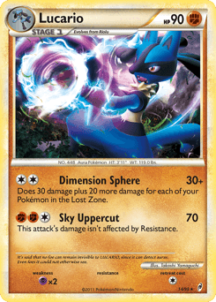 Lucario Call of Legends #14