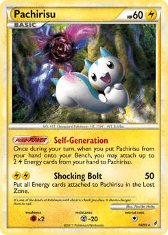 Pachirisu Call of Legends #18