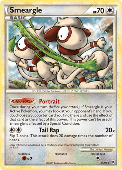 Smeargle Call of Legends #21