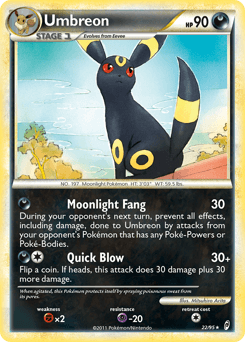 Umbreon Call of Legends #22