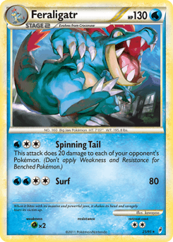 Feraligatr Call of Legends #25