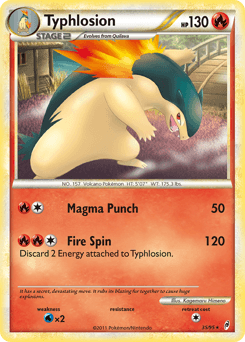 Typhlosion Call of Legends #35