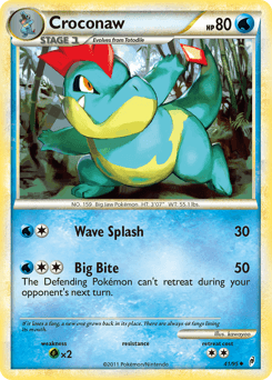 Croconaw Call of Legends #41