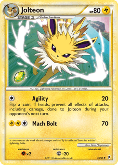 Jolteon Call of Legends #45