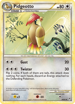 Pidgeotto Call of Legends #48