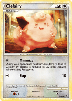 Clefairy Call of Legends #54