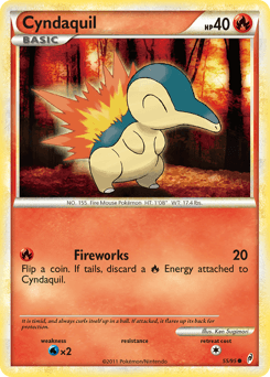 Cyndaquil Call of Legends #55