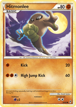 Hitmonlee Call of Legends #58