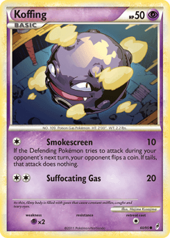 Koffing Call of Legends #60