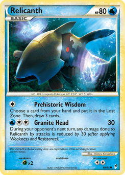 Relicanth Call of Legends #69