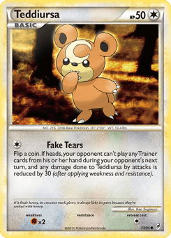 Teddiursa Call of Legends #73