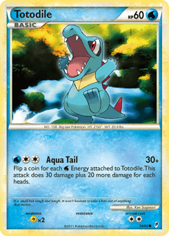 Totodile Call of Legends #74