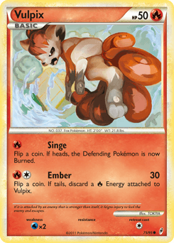 Vulpix Call of Legends #75