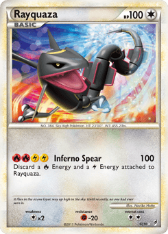 Rayquaza Call of Legends #SL10