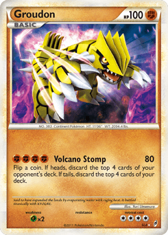 Groudon Call of Legends #SL4