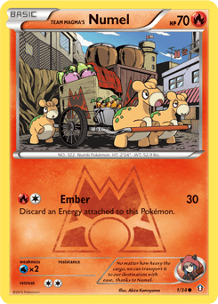 Team Magma's Numel Double Crisis #1